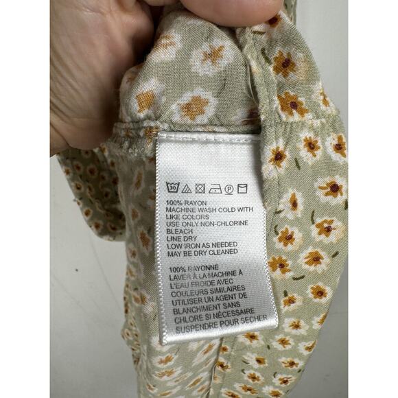 Urban Outfitters Cottagecore Floral Hippie Peasant Tiered Baby Doll Dress - Picture 8 of 10